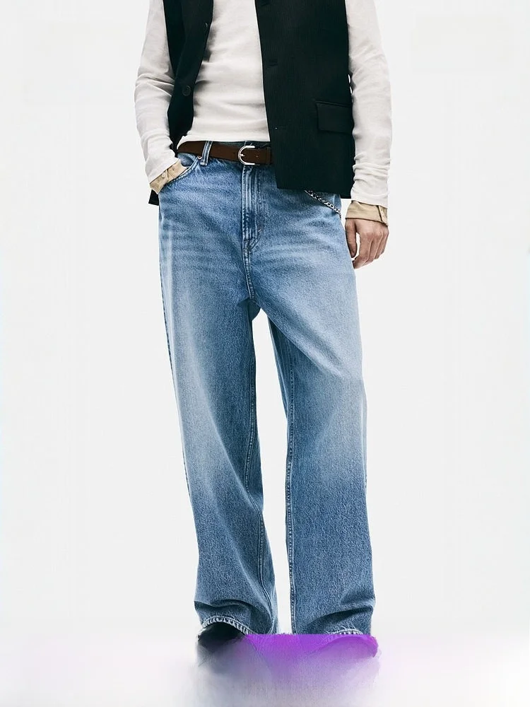 H&M Men's Vintage Waed Cotton Loose Leggings Spring Autumn Wide Leg Pants Comfortable Casual Long Trousers
H&M Men's Vintage Waed Cotton Loose Leggings Spring Autumn Wide Leg Pants Comfortable Casual Long Trousers