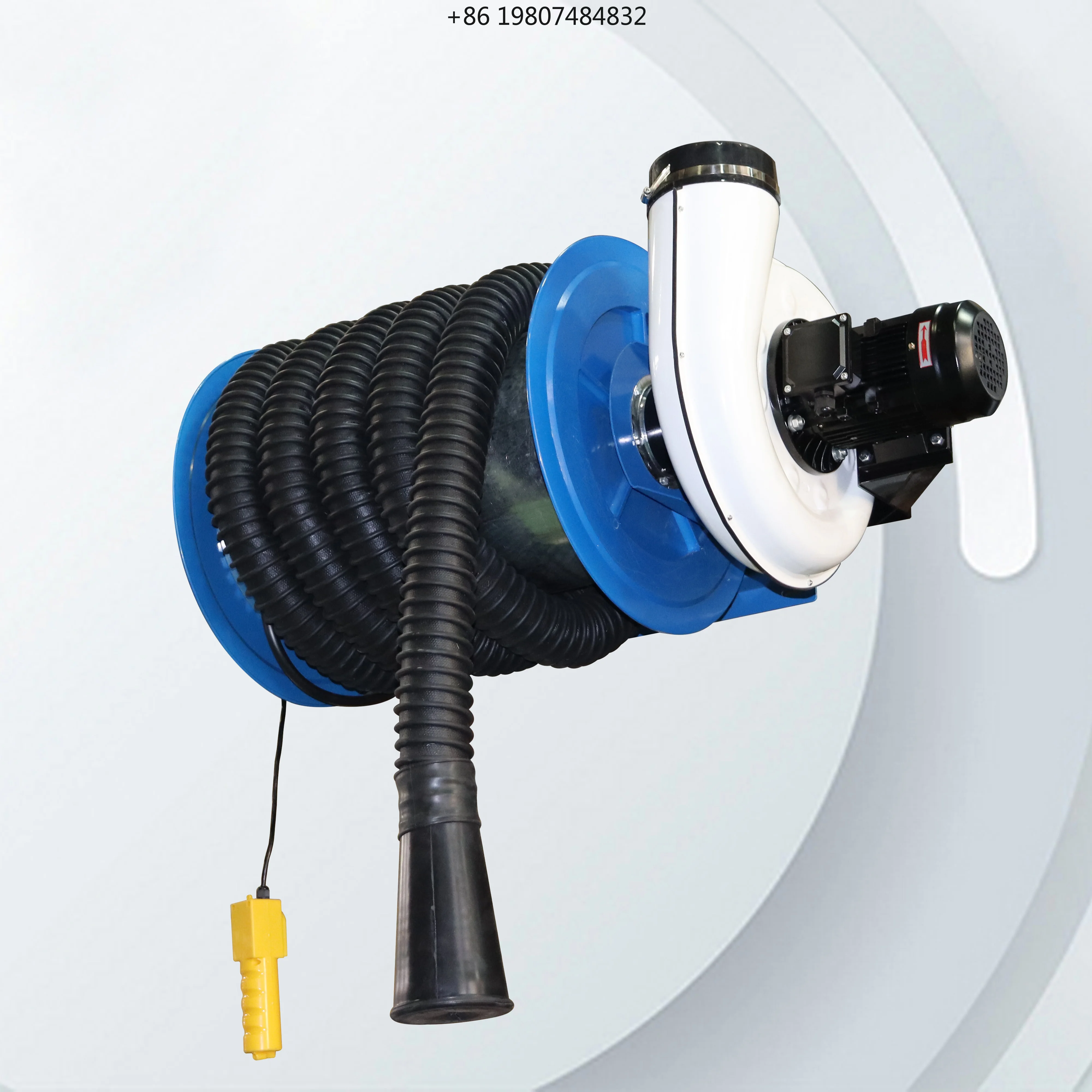 CE Certified 76Mm 10M 0.75Kw Electric Exhaust Hose Reel With Fan Professional Auto Repair Garage Equipment
CE Certified 76Mm 10M 0.75Kw Electric Exhaust Hose Reel With Fan Professional Auto Repair Garage Equipment