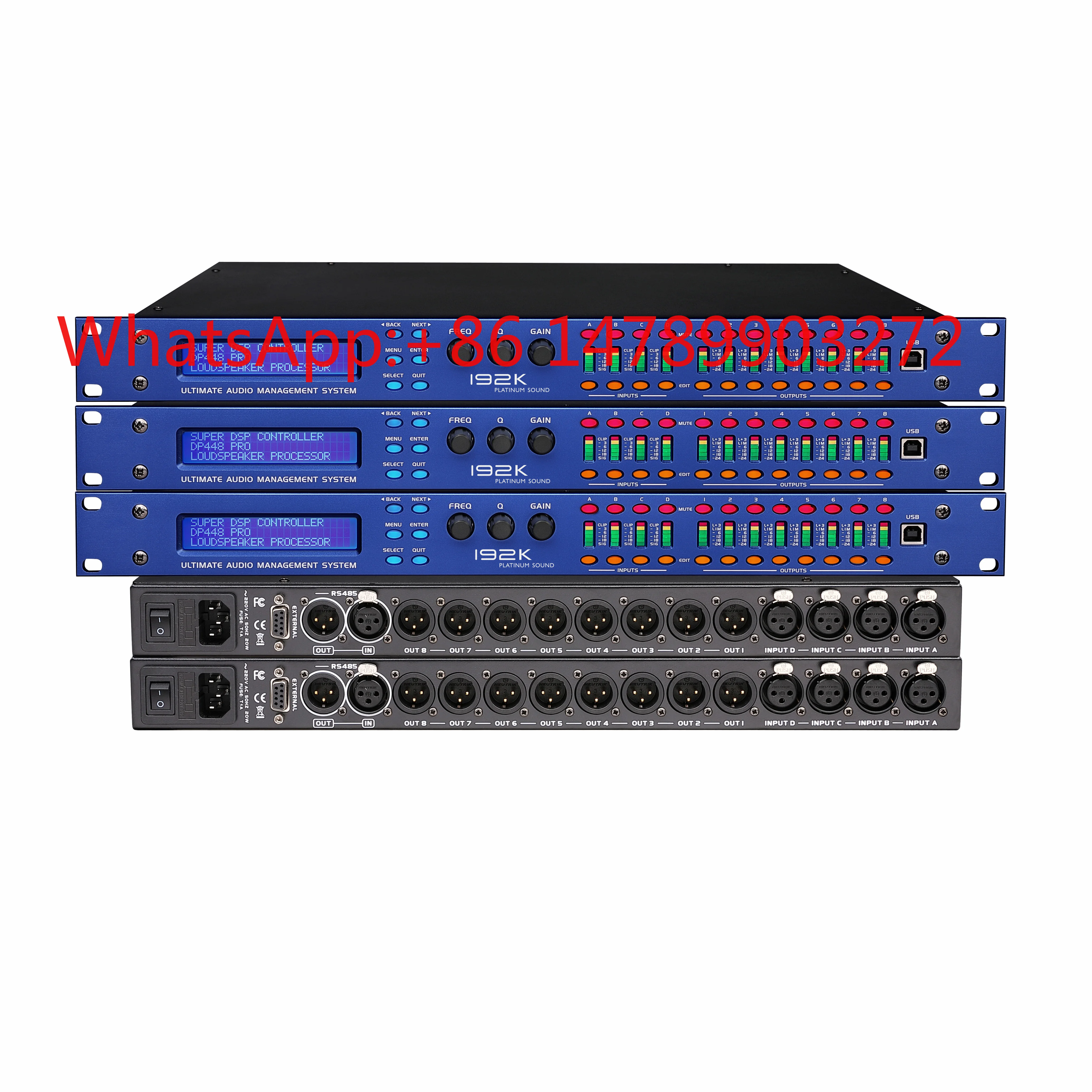 Stage Sound Balance DSP Processor Professional Audio Tuning Equipment
Stage Sound Balance DSP Processor Professional Audio Tuning Equipment