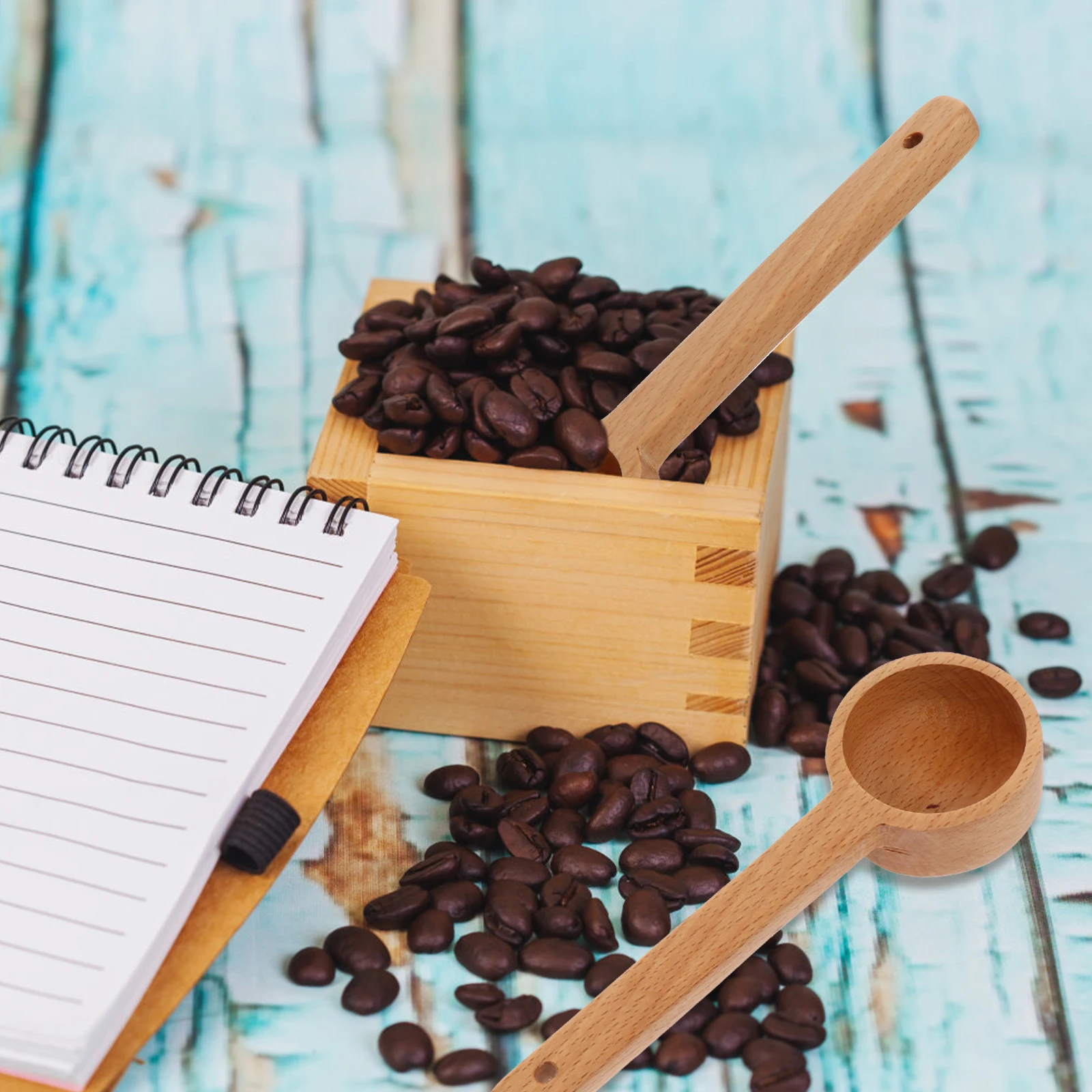 1pc Wooden Coffee Bean Scoop Reusable Powder Spoon For Kitchen Household Use Eco-Friendly Smooth Wood Tablespoon Multipurpose 
1pc Wooden Coffee Bean Scoop Reusable Powder Spoon For Kitchen Household Use Eco-Friendly Smooth Wood Tablespoon Multipurpose