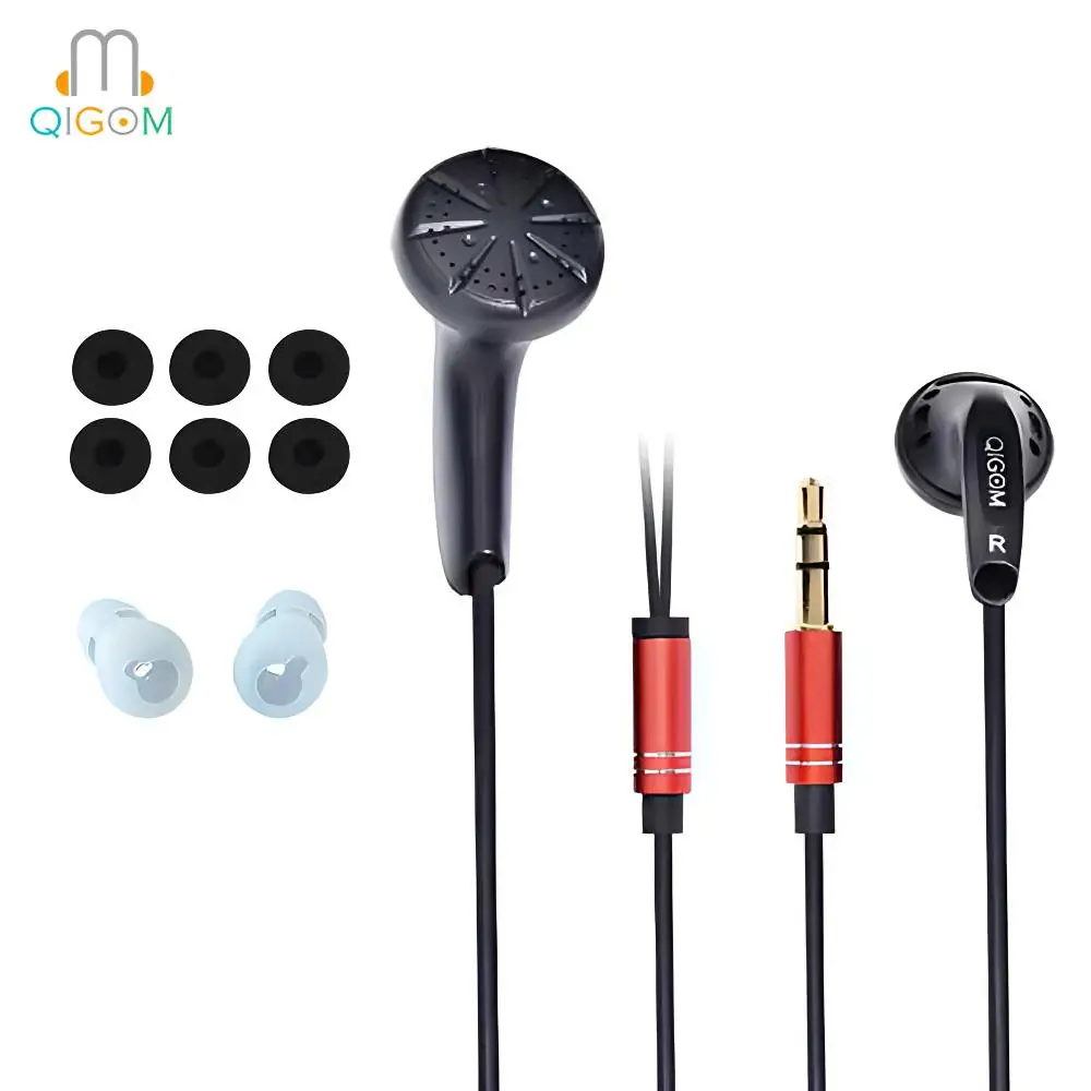 QIGOM Headset MX500 Bass HIFI Earphone 109dB 32Ohm 15.4MM Large-sized Dynamic Triple Frequency Balance Wired Earphones Wholesale
QIGOM Headset MX500 Bass HIFI Earphone 109dB 32Ohm 15.4MM Large-sized Dynamic Triple Frequency Balance Wired Earphones Wholesale