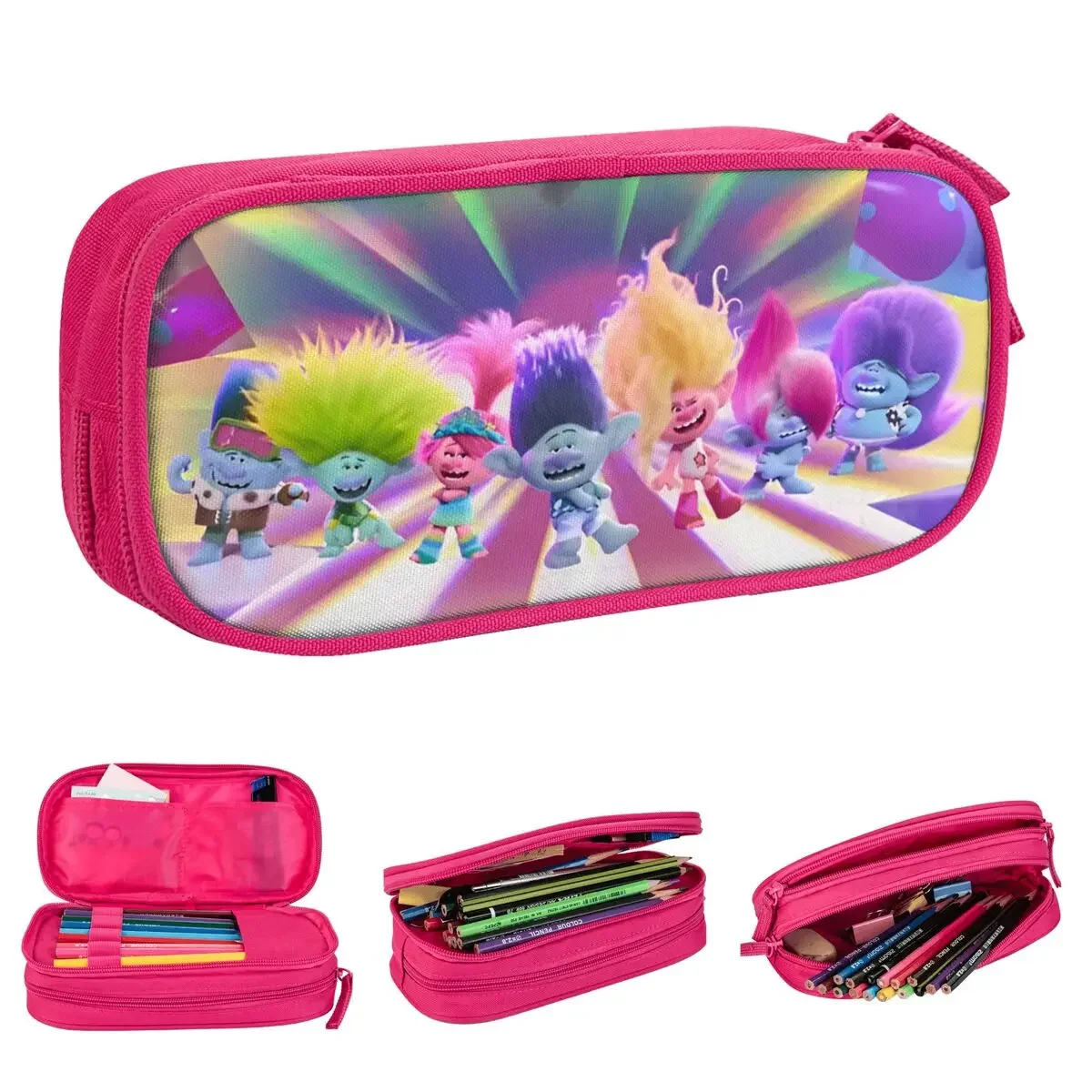 Trolls Movie Pencil Cases Cute Cartoon Anime Pen Box Bag Girl Boy Big Capacity School Supplies Zipper Pencilcases
Trolls Movie Pencil Cases Cute Cartoon Anime Pen Box Bag Girl Boy Big Capacity School Supplies Zipper Pencilcases