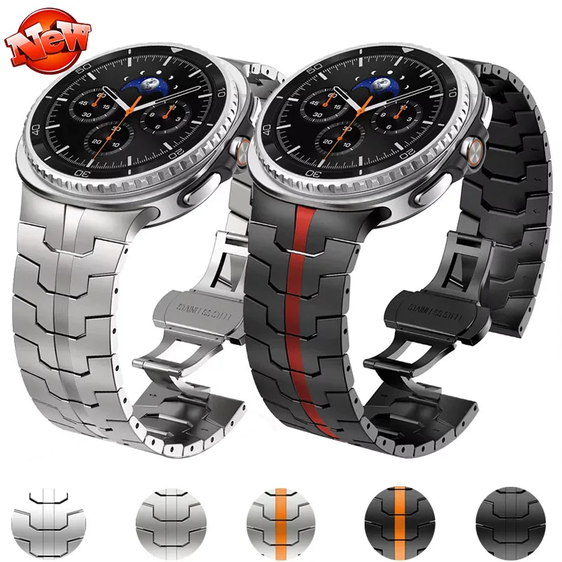 Металлический ремешок из нержавеющей стали для Samsung Galaxy Watch 8, 40 мм, 44 мм, удобный браслет Galaxy Watch 8, классические аксессуары 46 мм
Металлический ремешок из нержавеющей стали для Samsung Galaxy Watch 8, 40 мм, 44 мм, удобный браслет Galaxy Watch 8, классические аксессуары 46 мм