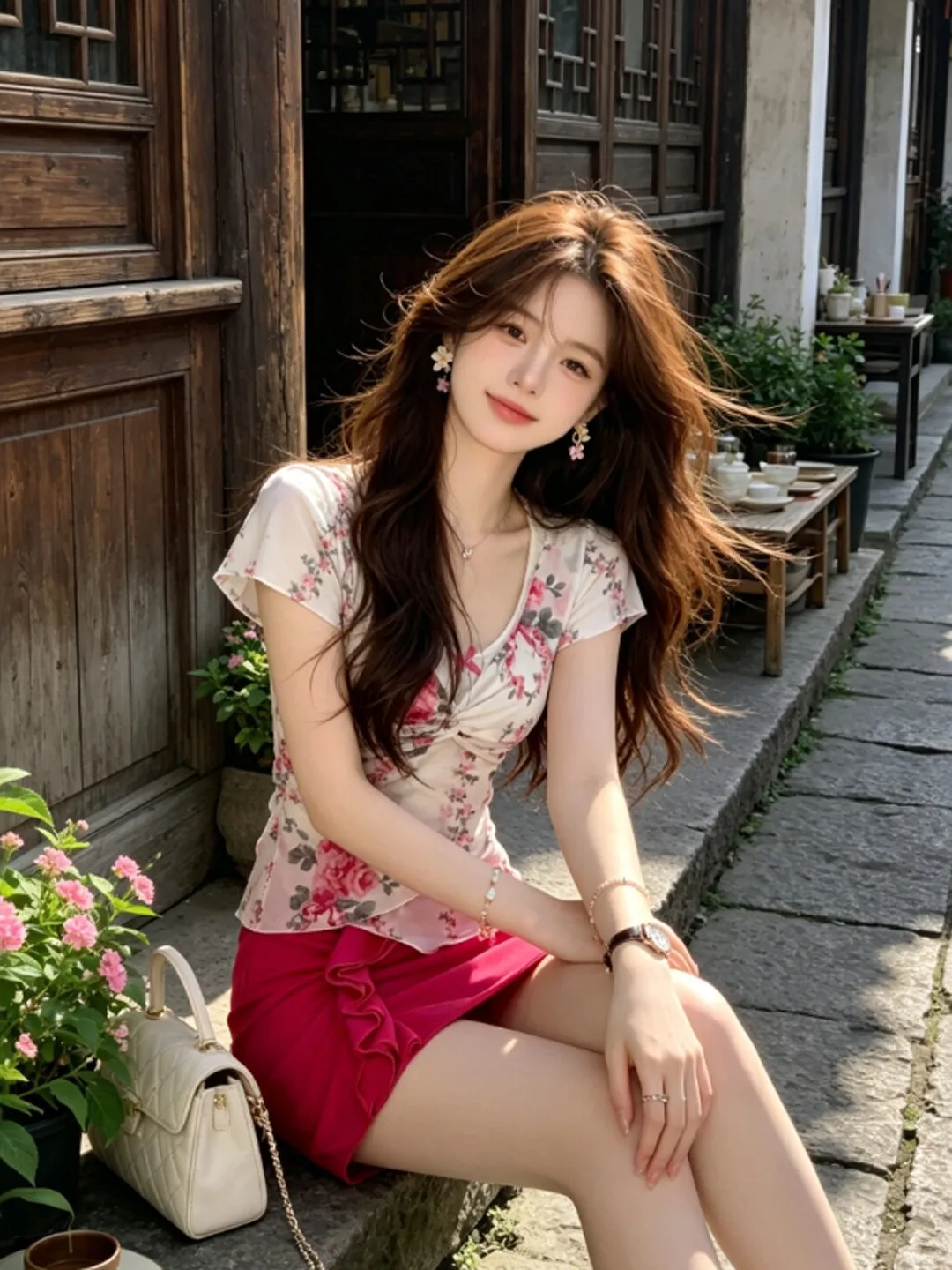 Retro Style Printed Two-Piece Set Sexy Bodycon Skirt V-Neck Short Sleeve Cotton T-Shirt Casual Summer Fashion Outfit
Retro Style Printed Two-Piece Set Sexy Bodycon Skirt V-Neck Short Sleeve Cotton T-Shirt Casual Summer Fashion Outfit