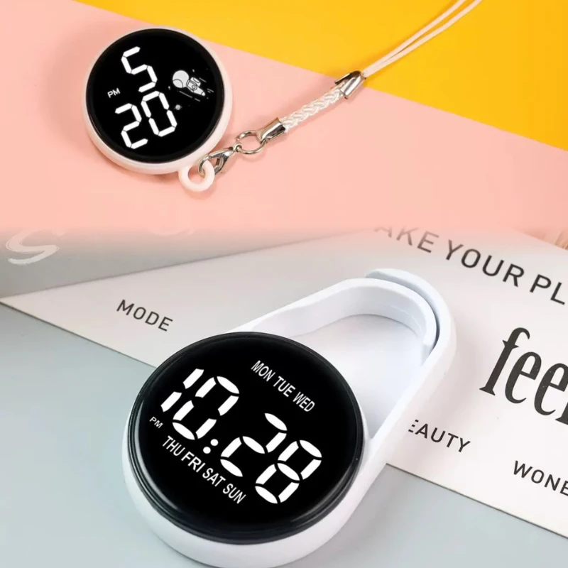 Colorful clock pendant creative children's backpack electronic clock luminous pendant watch
Colorful clock pendant creative children's backpack electronic clock luminous pendant watch