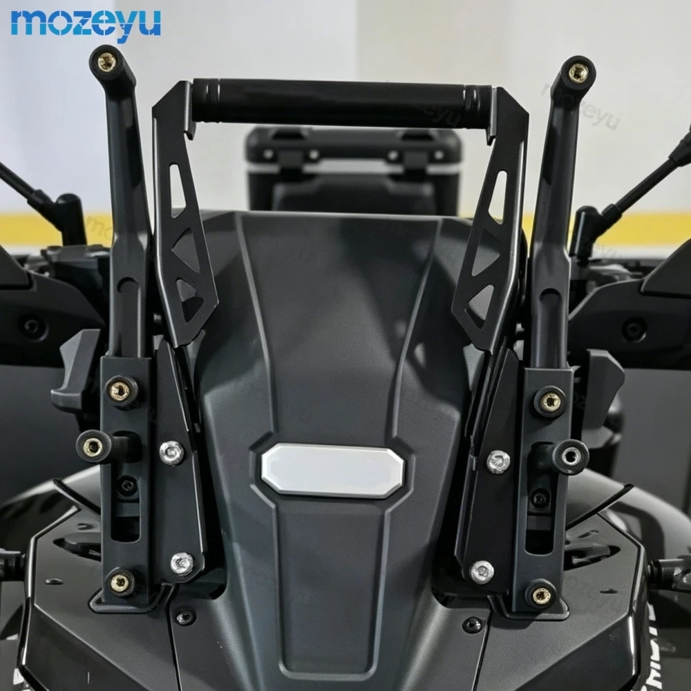For CFMOTO 800MT 800mt LBEX 800E/S/T 2023-2025 2026 Motorcycle Front Wireless charging Mobile Phone Navigation Bracket GPS Mount
For CFMOTO 800MT 800mt LBEX 800E/S/T 2023-2025 2026 Motorcycle Front Wireless charging Mobile Phone Navigation Bracket GPS Mount