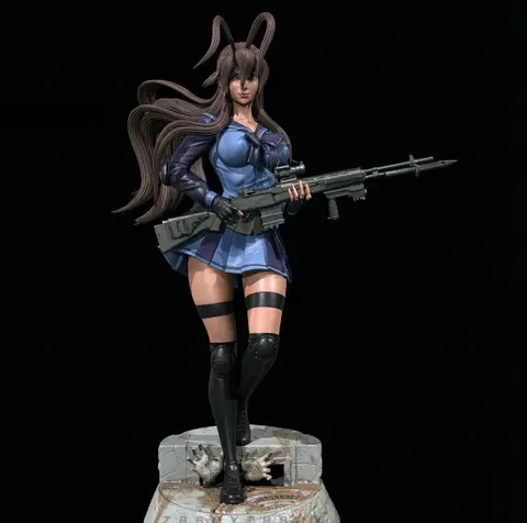 The height of man 50mm 75mm 90mm Resin model kit colorless, self-assembly and painting required TD-7210/3D