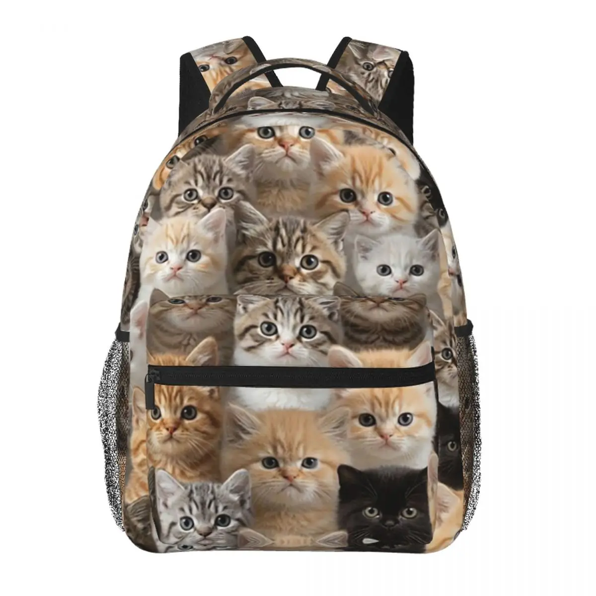 Cute Fluffy Cats Repeating Pattern Backpack Student Boys Girls BookBag Kids School Bag Laptop Shoulder Bags for Men Women
Cute Fluffy Cats Repeating Pattern Backpack Student Boys Girls BookBag Kids School Bag Laptop Shoulder Bags for Men Women