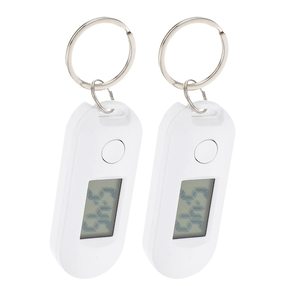 2Pcs White Watch Keychain Student Keychain Hanging Watch Digital Watches Mute Hanging Key Ring Plastic Compact souvenir
2Pcs White Watch Keychain Student Keychain Hanging Watch Digital Watches Mute Hanging Key Ring Plastic Compact souvenir