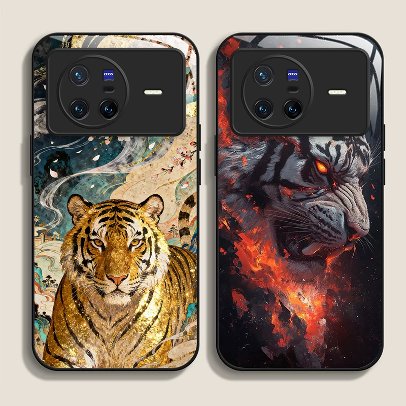 Luxurious Creative Golden Tiger Pattern Tempered Glass Phone Case for OPPO Reno 13F 12 11 Pro 10 SE Find X3 Lite X5 Ultra Cover
Luxurious Creative Golden Tiger Pattern Tempered Glass Phone Case for OPPO Reno 13F 12 11 Pro 10 SE Find X3 Lite X5 Ultra Cover