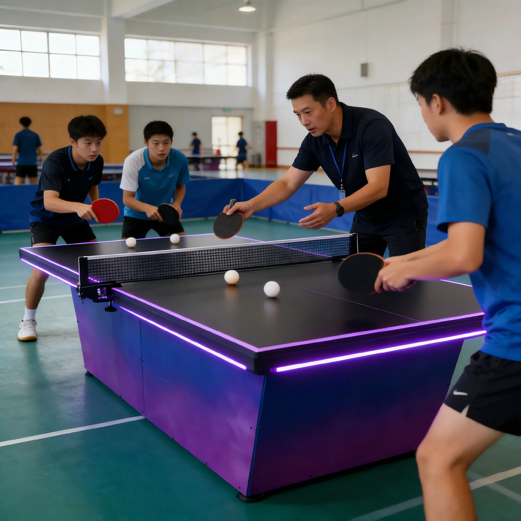 Multi-Scene Indoor Outdoor Table Tennis Table Tennis Table for Park Home Dual-Use Leisure Competitive Play
Multi-Scene Indoor Outdoor Table Tennis Table Tennis Table for Park Home Dual-Use Leisure Competitive Play
