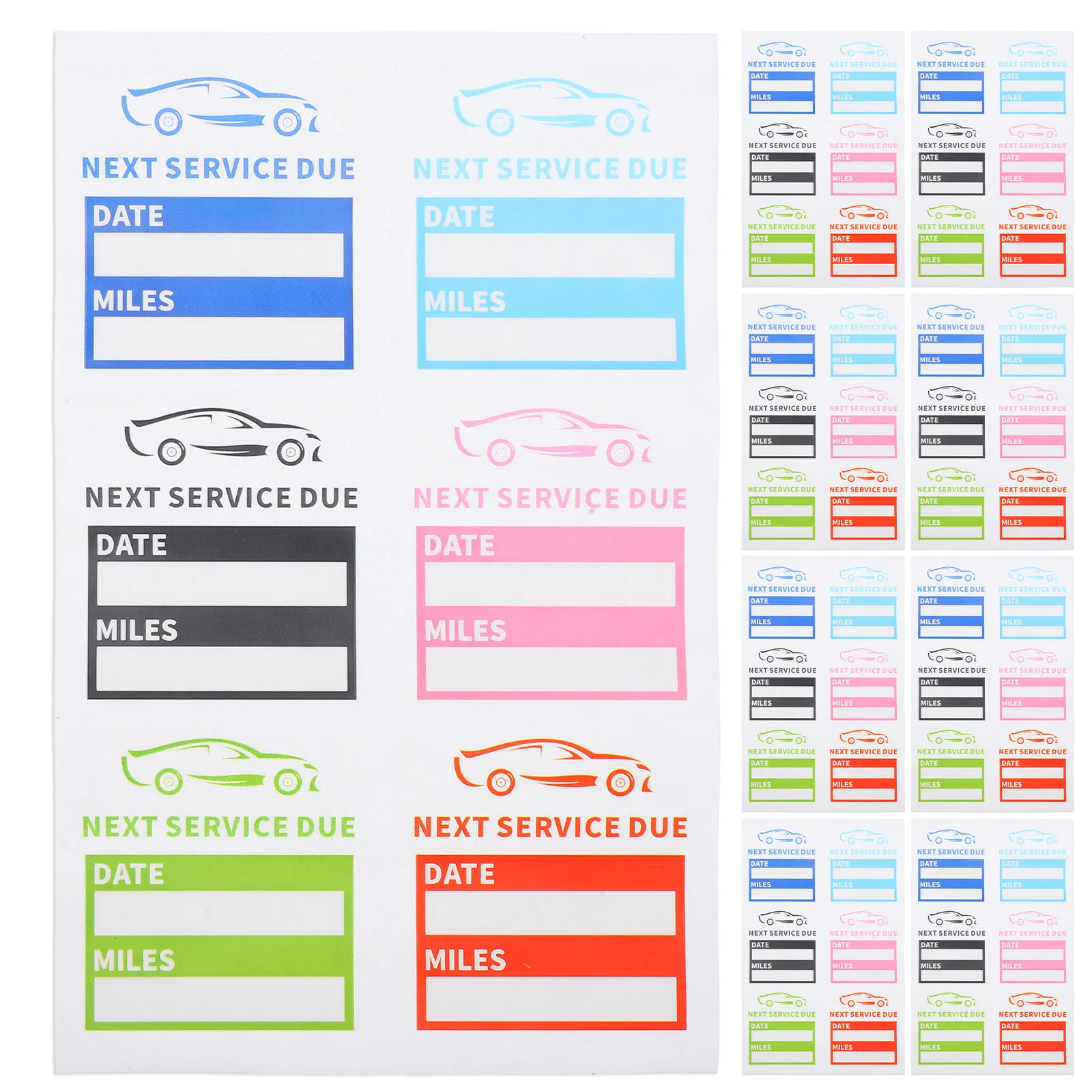 10 Sheets Oil Change Stickers Static Cling Service Due Labels Waterproof Writable Pet Material Car Motorcycle Windshield
10 Sheets Oil Change Stickers Static Cling Service Due Labels Waterproof Writable Pet Material Car Motorcycle Windshield