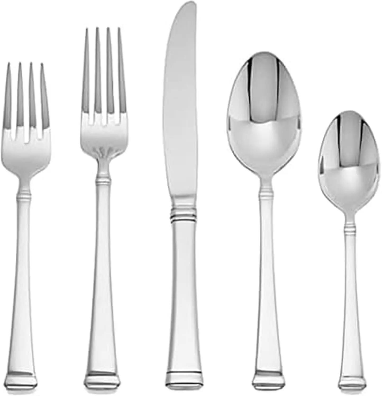 45-Piece Stainless Steel Silverware Set for 8, Includes Forks, Knives, Spoons & Serving Utensils
45-Piece Stainless Steel Silverware Set for 8, Includes Forks, Knives, Spoons & Serving Utensils