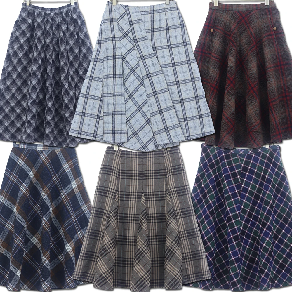 Винтажная ретро-юбка А-силуэта с геометрическим узором, женская, стройнящая, с высокой талией, из смесовой шерсти и полиэстера, для повседневной носки и работы, высокое качество
Винтажная ретро-юбка А-силуэта с геометрическим узором, женская, стройнящая, с высокой талией, из смесовой шерсти и полиэстера, для повседневной носки и работы, высокое качество