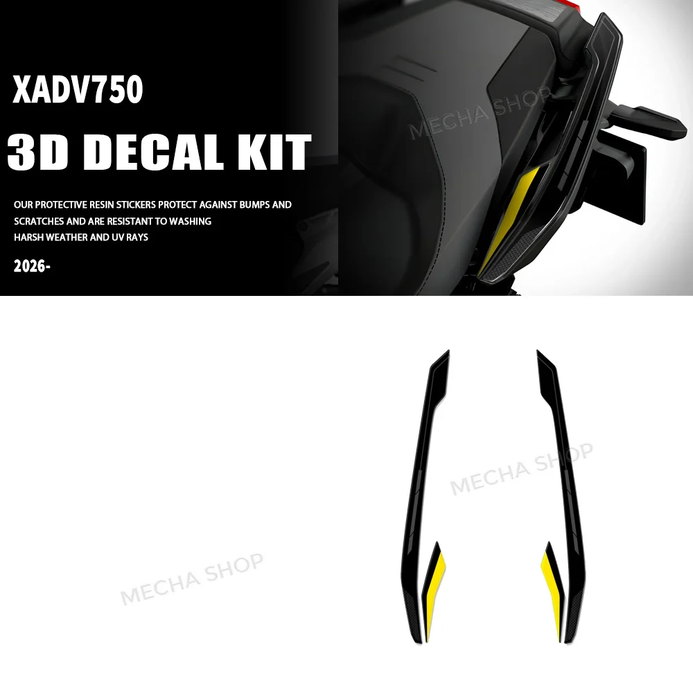 For X-ADV 750 2025 2026 Handles Stickers 3D Resin Decal Kit Motorcycle Accessories
For X-ADV 750 2025 2026 Handles Stickers 3D Resin Decal Kit Motorcycle Accessories