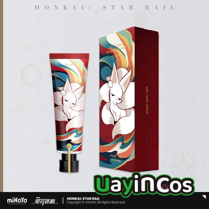 In Stock Original Honkai:Star Rail Fugue Robin Sunday Herta Mydei Hand Cream Hand Lotion Hands Skin Care Anime Game Toy Kids
In Stock Original Honkai:Star Rail Fugue Robin Sunday Herta Mydei Hand Cream Hand Lotion Hands Skin Care Anime Game Toy Kids