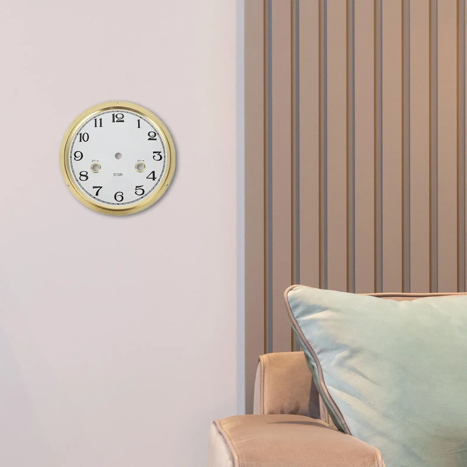 Mechanical Clock Dial Round Zinc Alloy Kitchen Living Room Clock Face Replacement Parts Accessories Insert DIY Kit
Mechanical Clock Dial Round Zinc Alloy Kitchen Living Room Clock Face Replacement Parts Accessories Insert DIY Kit