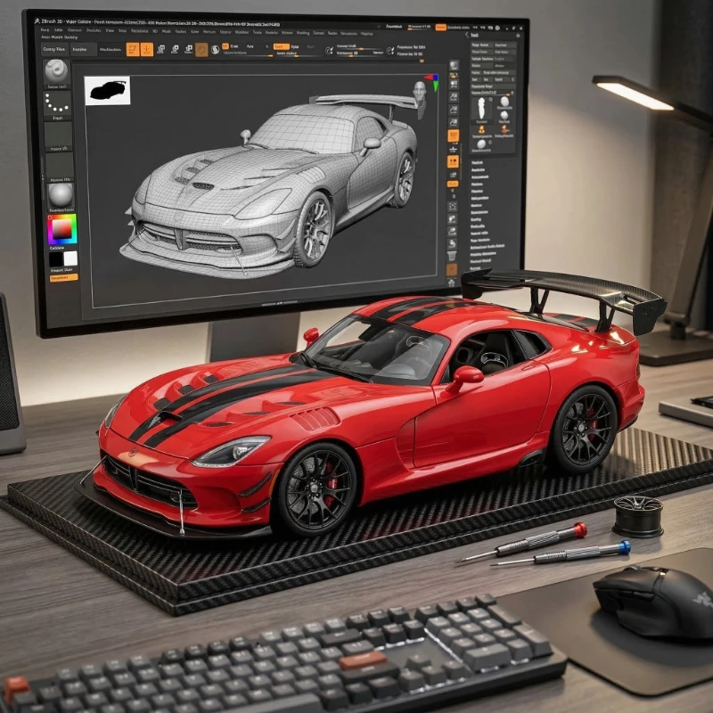 1/32 Simulation Viper sports car alloy model sound and light pull back car toy bedroom decoration ornament boy toy small gift
1/32 Simulation Viper sports car alloy model sound and light pull back car toy bedroom decoration ornament boy toy small gift