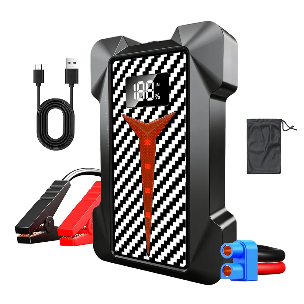 High-power Automobile Starting Power Supply Screen Safety Hammer Car Starting Device Power Bank Accessories
High-power Automobile Starting Power Supply Screen Safety Hammer Car Starting Device Power Bank Accessories