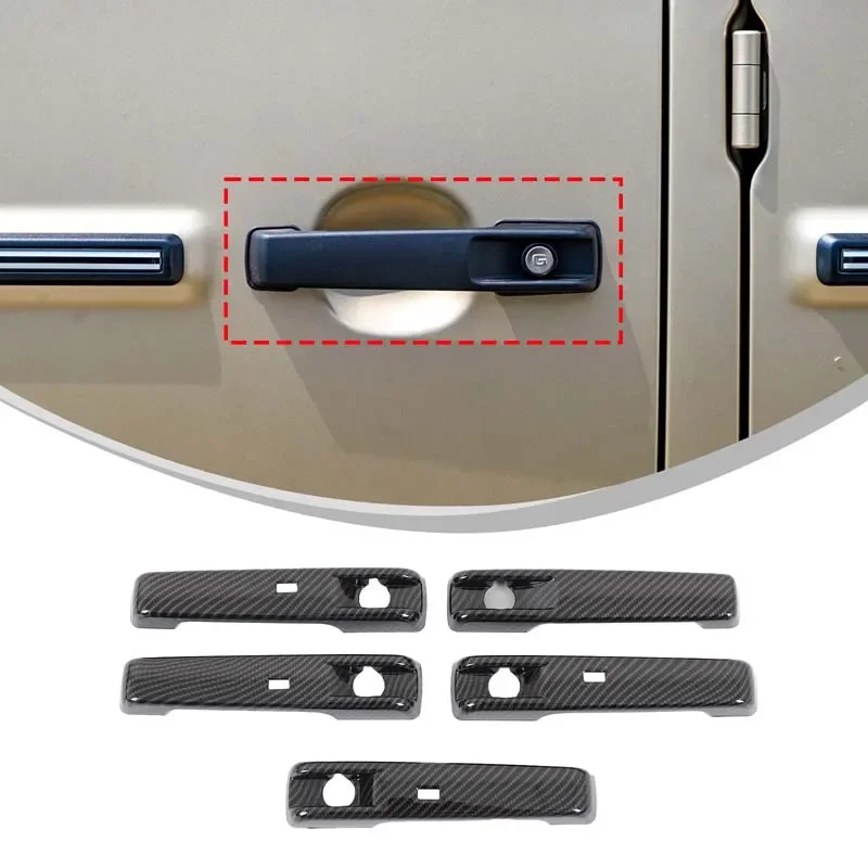 For Mercedes Benz G Class W465 2025 Car Exterior Door Handle Cover Trim Accessories ABS Carbon Fiber Grain
For Mercedes Benz G Class W465 2025 Car Exterior Door Handle Cover Trim Accessories ABS Carbon Fiber Grain