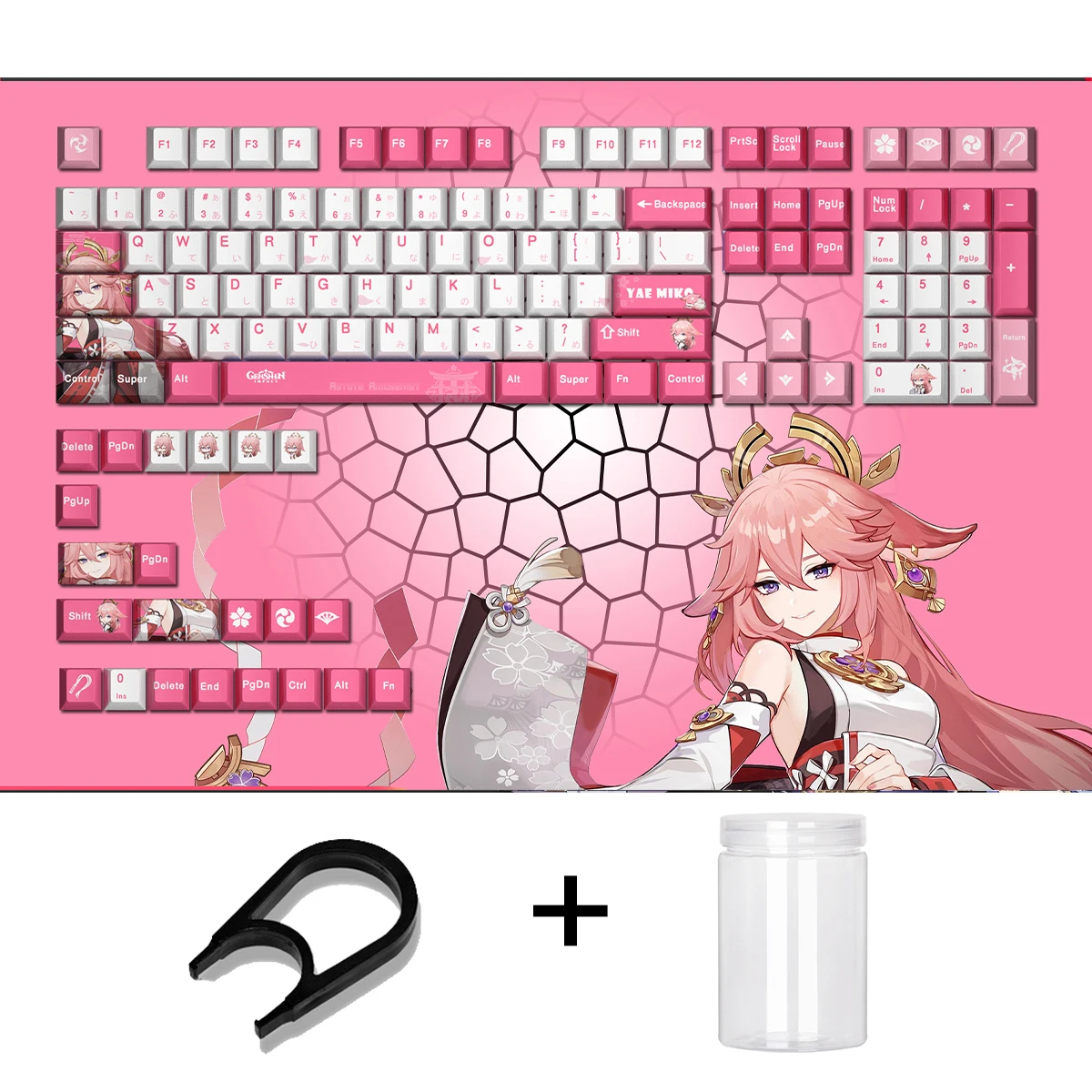 Genshin Impact Gaming Keycaps 128keys PBT Material Cherry Profile Personalized Keycap Cherry For MX Switch Mechanical Keyboard
Genshin Impact Gaming Keycaps 128keys PBT Material Cherry Profile Personalized Keycap Cherry For MX Switch Mechanical Keyboard