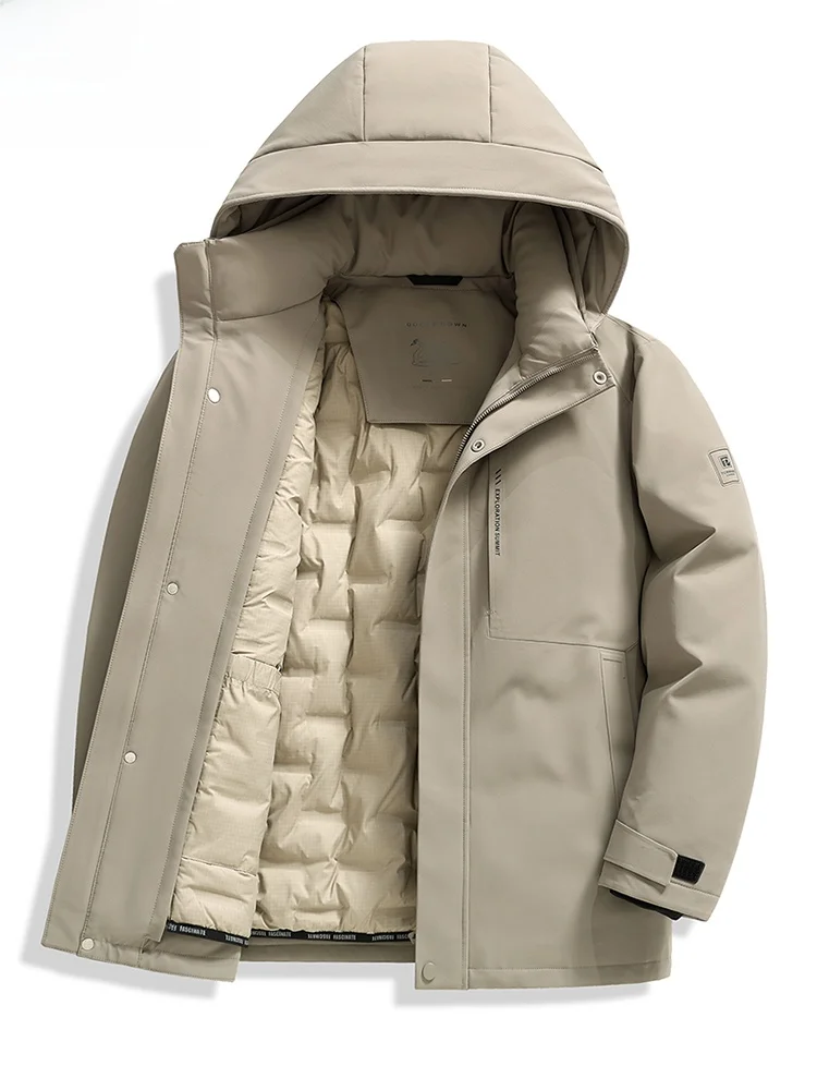 Thiened Removable Inner down Jaet for Men Winter New Sle Warm Goose down Parka Coat Outdoor Ci Casual Wear
Thiened Removable Inner down Jaet for Men Winter New Sle Warm Goose down Parka Coat Outdoor Ci Casual Wear