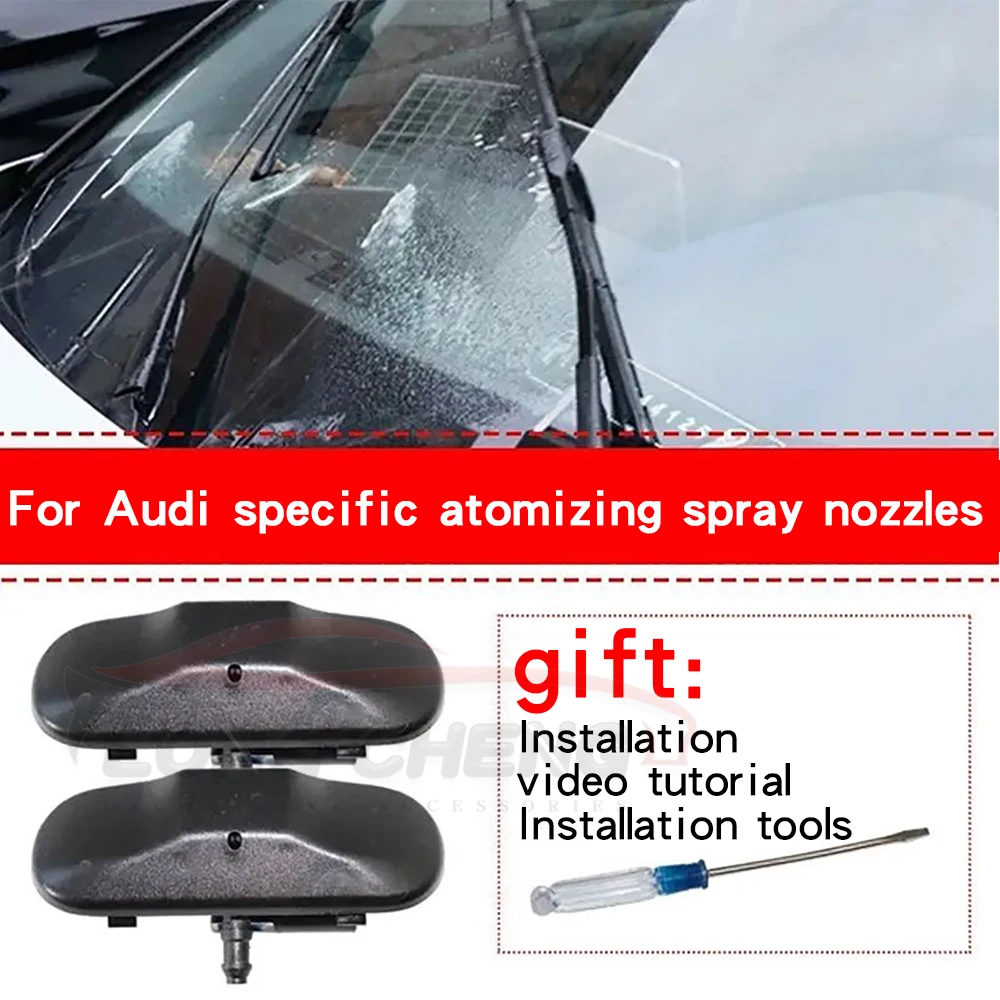 For Audi Q5 Q7 A1 A3 A4 A5 A6 glass wiper water spray nozzle fanshaped atomizing wiper water spray head
For Audi Q5 Q7 A1 A3 A4 A5 A6 glass wiper water spray nozzle fanshaped atomizing wiper water spray head