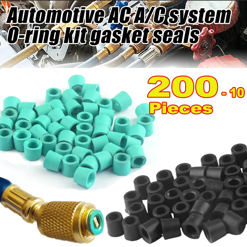 Rubber Gasket A/C System Air Conditioning 1/4" Charging Hose Valve Gasket Car Manifold Repair Sealing Pad Rubber Gasket
Rubber Gasket A/C System Air Conditioning 1/4" Charging Hose Valve Gasket Car Manifold Repair Sealing Pad Rubber Gasket