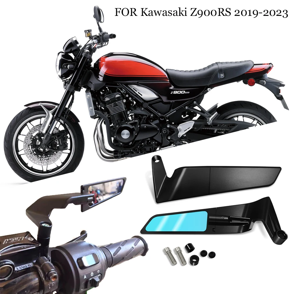 For Kawasaki Z900RS 2019-2023 motorcycle accessories rearview mirror wind wing side rear view reversing
For Kawasaki Z900RS 2019-2023 motorcycle accessories rearview mirror wind wing side rear view reversing