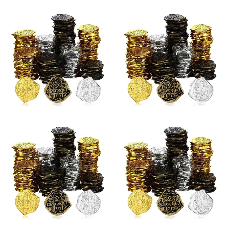 B05C-1200 Pcs Plastic Gold Coins Pirate Coins Kids Play Coins For Pirate Party Treasure Chest Games Tokens Cosplay
B05C-1200 Pcs Plastic Gold Coins Pirate Coins Kids Play Coins For Pirate Party Treasure Chest Games Tokens Cosplay
