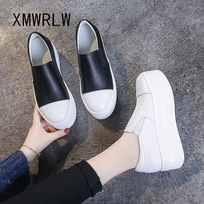 XMWRLW 2025 Spring Autumn Women Shoes Fashion Slip on Loafers For Women Platform Shoes Thick Sole Female Platform Loafers Shoe
XMWRLW 2025 Spring Autumn Women Shoes Fashion Slip on Loafers For Women Platform Shoes Thick Sole Female Platform Loafers Shoe