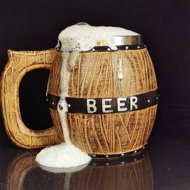 550ml Viking Mug Collection Stainless Steel Insert Resin Beer Tankard Coffee Cup Halloween Friends Gift Bar Set
550ml Viking Mug Collection Stainless Steel Insert Resin Beer Tankard Coffee Cup Halloween Friends Gift Bar Set