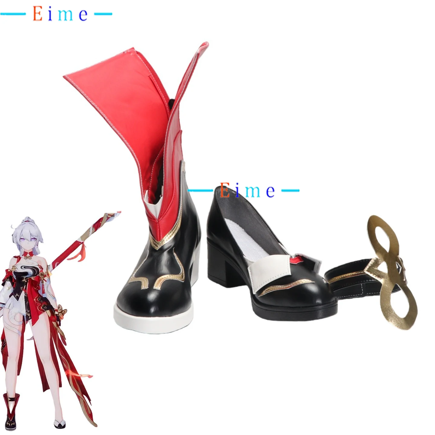 Kiana Kaslana Cosplay Shoes Game Honkai Impact 3 Cosplay Props Halloween Carnival Boots PU Leather Shoes Custom Made
Kiana Kaslana Cosplay Shoes Game Honkai Impact 3 Cosplay Props Halloween Carnival Boots PU Leather Shoes Custom Made
