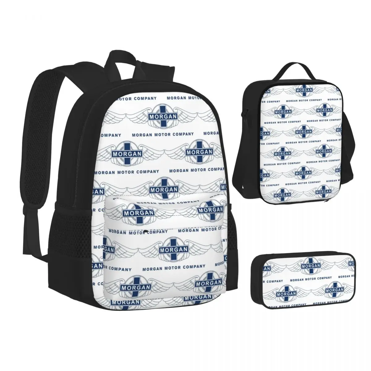 Morgan Motor Car Company Backpacks Students Bookbag School Bags Kids Rucksack Lunch Bag Pen Bag Three-Piece Set
Morgan Motor Car Company Backpacks Students Bookbag School Bags Kids Rucksack Lunch Bag Pen Bag Three-Piece Set