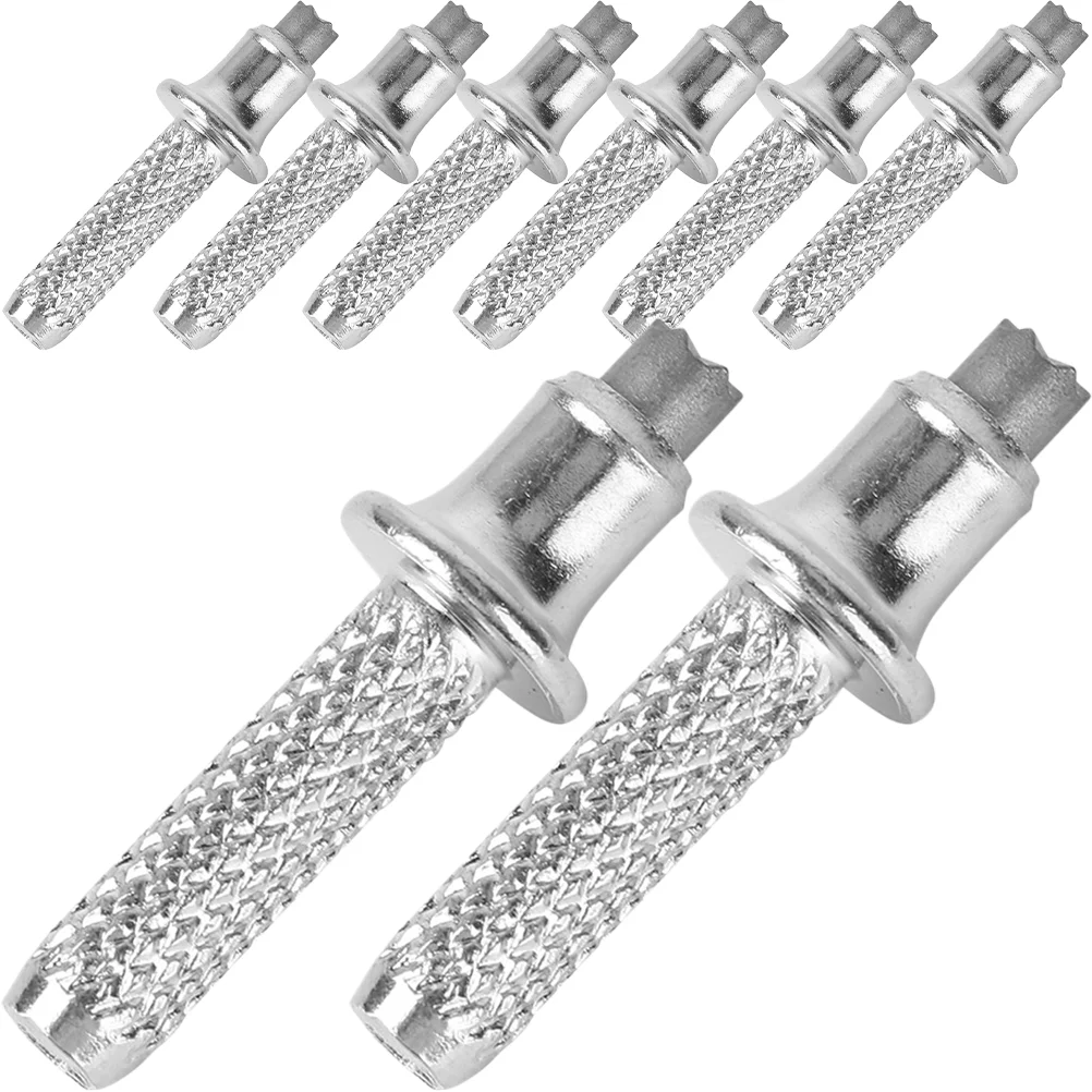 8pcs Trekking Pole Tips High Carbon Steel Replacement Spikes Hiking Poles Anti Wear Resistant Walking Stick Feet Metal
8pcs Trekking Pole Tips High Carbon Steel Replacement Spikes Hiking Poles Anti Wear Resistant Walking Stick Feet Metal