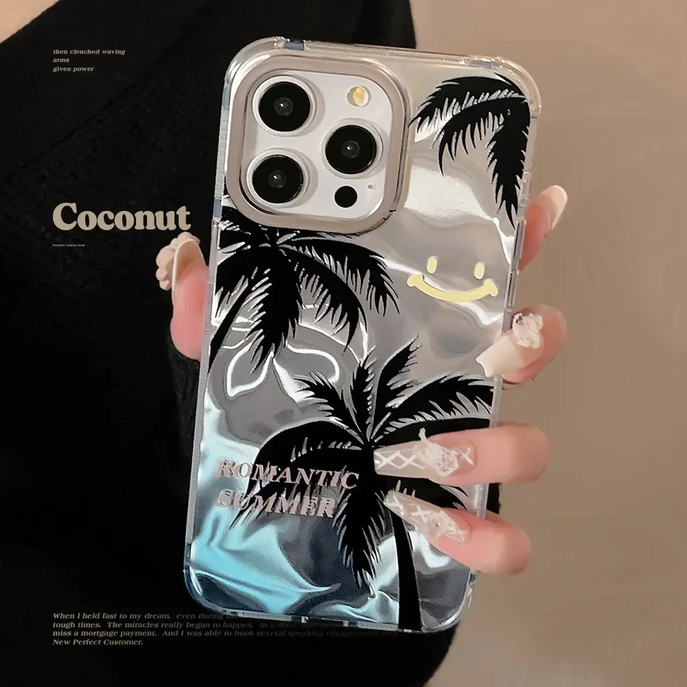 Ins Summer Seaside Coconut Trees Water Ripple Phone Case for IPhone16 15 14 12 13 11 Pro ProMax Plus X XR Shockproof Phone Cover
Ins Summer Seaside Coconut Trees Water Ripple Phone Case for IPhone16 15 14 12 13 11 Pro ProMax Plus X XR Shockproof Phone Cover