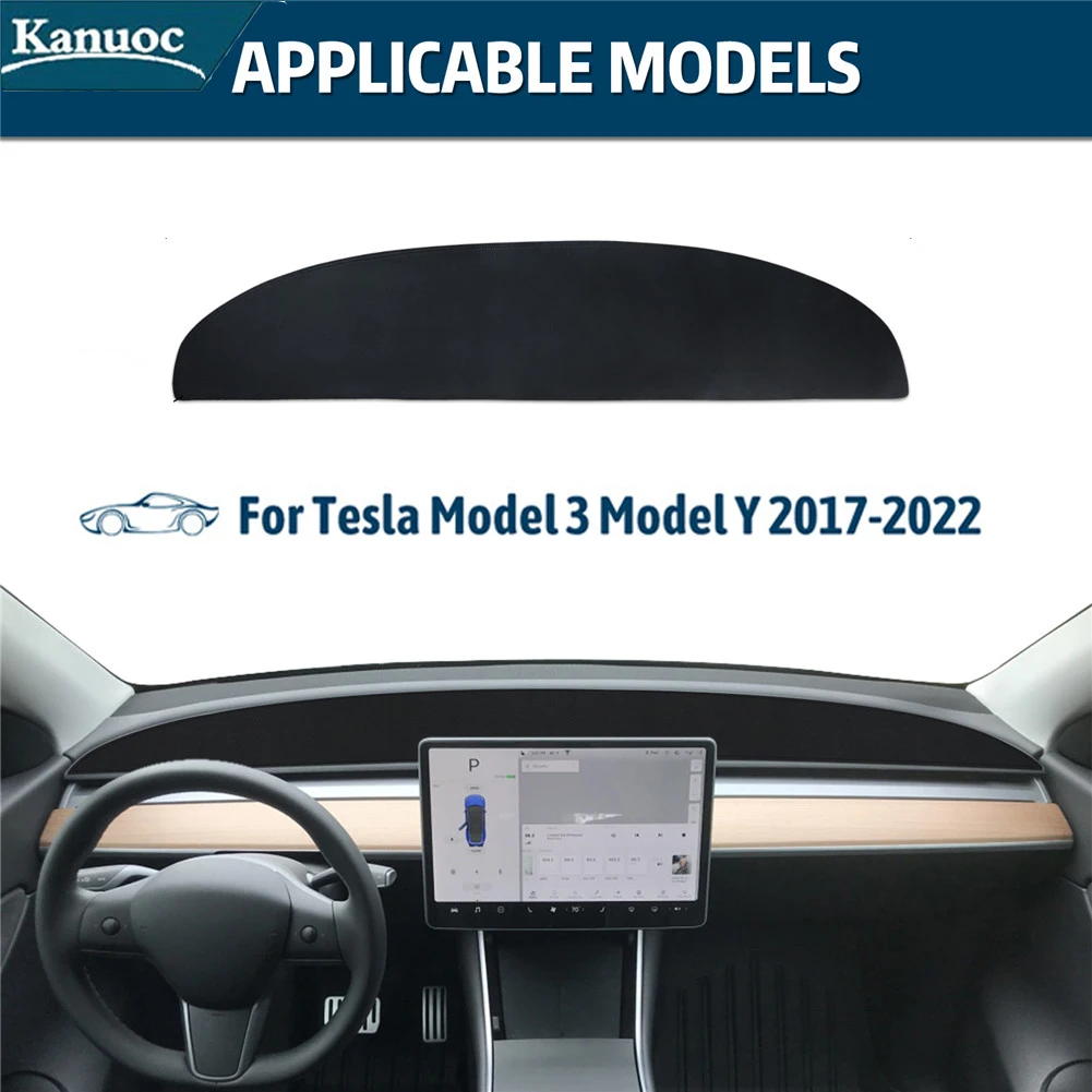 Dash Mat Dashboard Cushion Light-Proof pad Non-Slip Mat For Tesla Model 3 Model Y 2017-2022 Interior Decorative Auto Accessories
Dash Mat Dashboard Cushion Light-Proof pad Non-Slip Mat For Tesla Model 3 Model Y 2017-2022 Interior Decorative Auto Accessories