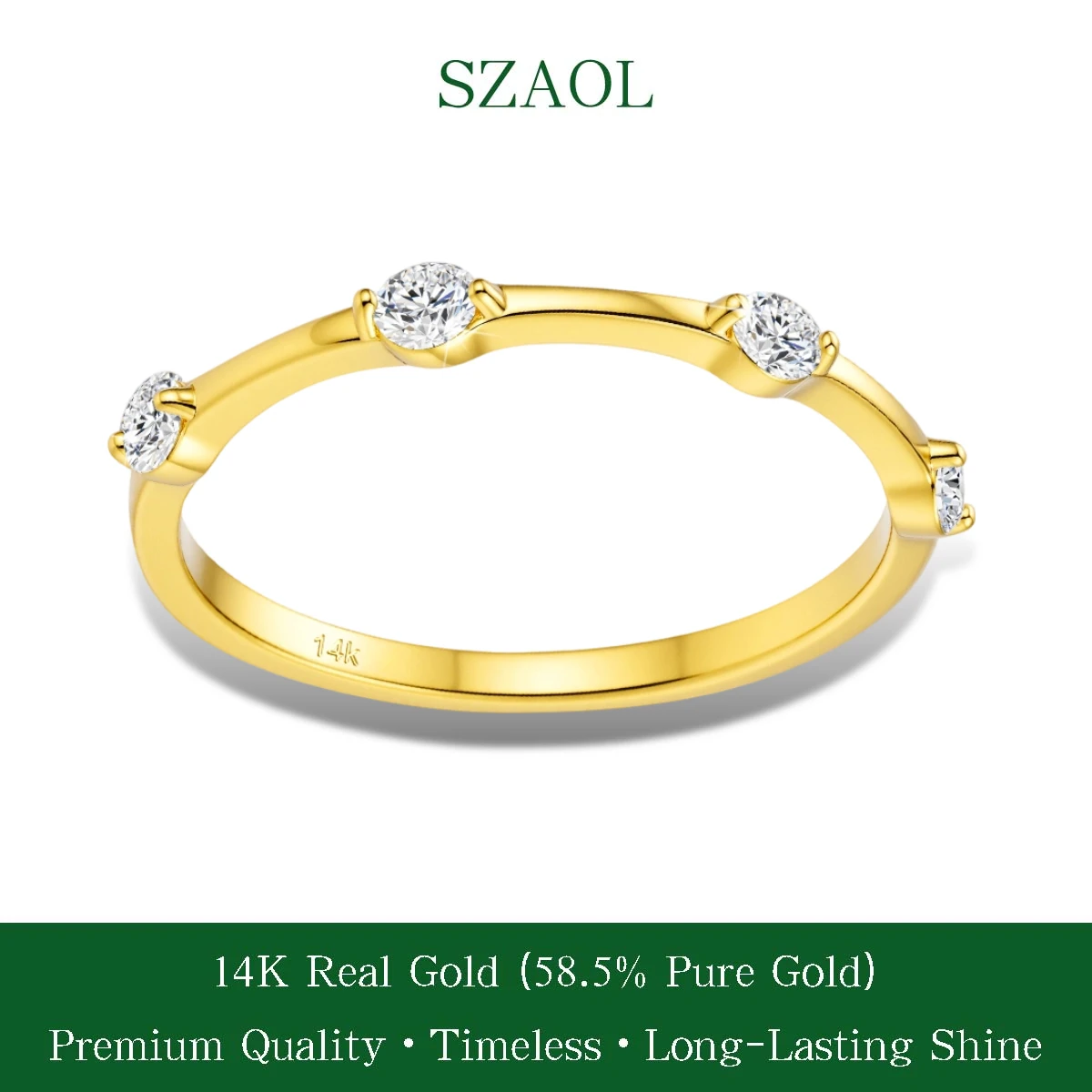 Minimalist Real 14K Gold 0.25CT Round Moissanite Ring For Her 18K Gold diamond rice Slim Ring Everyday Wear Party Fine Jewelry
Minimalist Real 14K Gold 0.25CT Round Moissanite Ring For Her 18K Gold diamond rice Slim Ring Everyday Wear Party Fine Jewelry