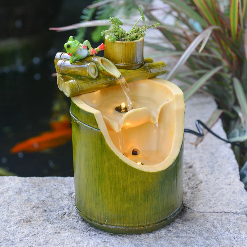 Creative Bamboo Water Fountain Ornament for Office Living Room Desktop Landscape
Creative Bamboo Water Fountain Ornament for Office Living Room Desktop Landscape