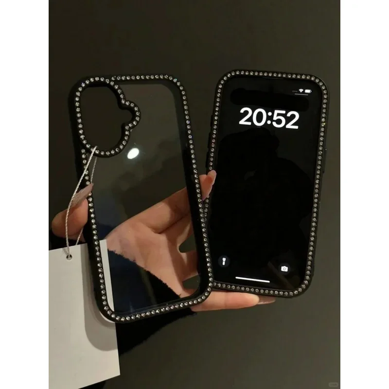 Luxury Diamand Front And Back All Inclusive Phone Case For iPhone 16 15 14 13 Pro Max 2025 Girl Clear Shockproof Soft Cover Gift
Luxury Diamand Front And Back All Inclusive Phone Case For iPhone 16 15 14 13 Pro Max 2025 Girl Clear Shockproof Soft Cover Gift