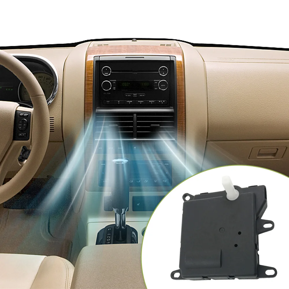 8 Pins Heater Blend Door Actuator for Ford Explorer Mercury Mountaineer 2002-2010 Lincoln Aviator 2003-2005 2L2Z19E616BA
8 Pins Heater Blend Door Actuator for Ford Explorer Mercury Mountaineer 2002-2010 Lincoln Aviator 2003-2005 2L2Z19E616BA