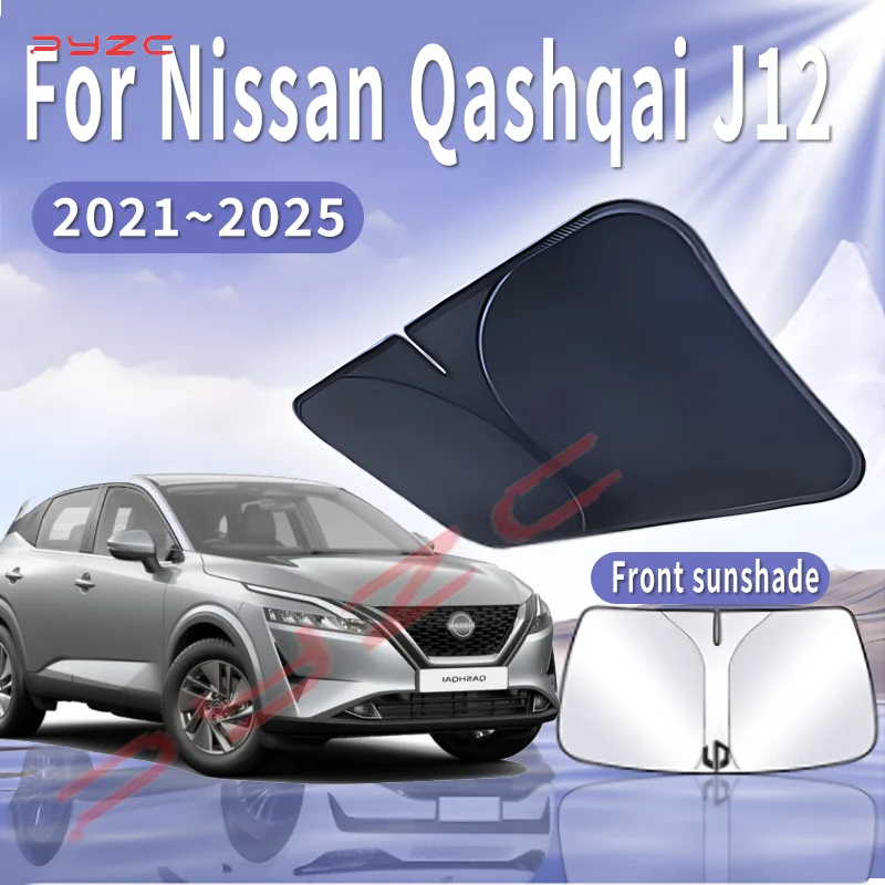 Автомобильный солнцезащитный козырек для Nissan Qashqai J12 2021 ~ 2025 2022 2023 2024, солнцезащитный козырек на лобовое стекло, теплоизоляция, летние автомобильные аксессуары
Автомобильный солнцезащитный козырек для Nissan Qashqai J12 2021 ~ 2025 2022 2023 2024, солнцезащитный козырек на лобовое стекло, теплоизоляция, летние автомобильные аксессуары