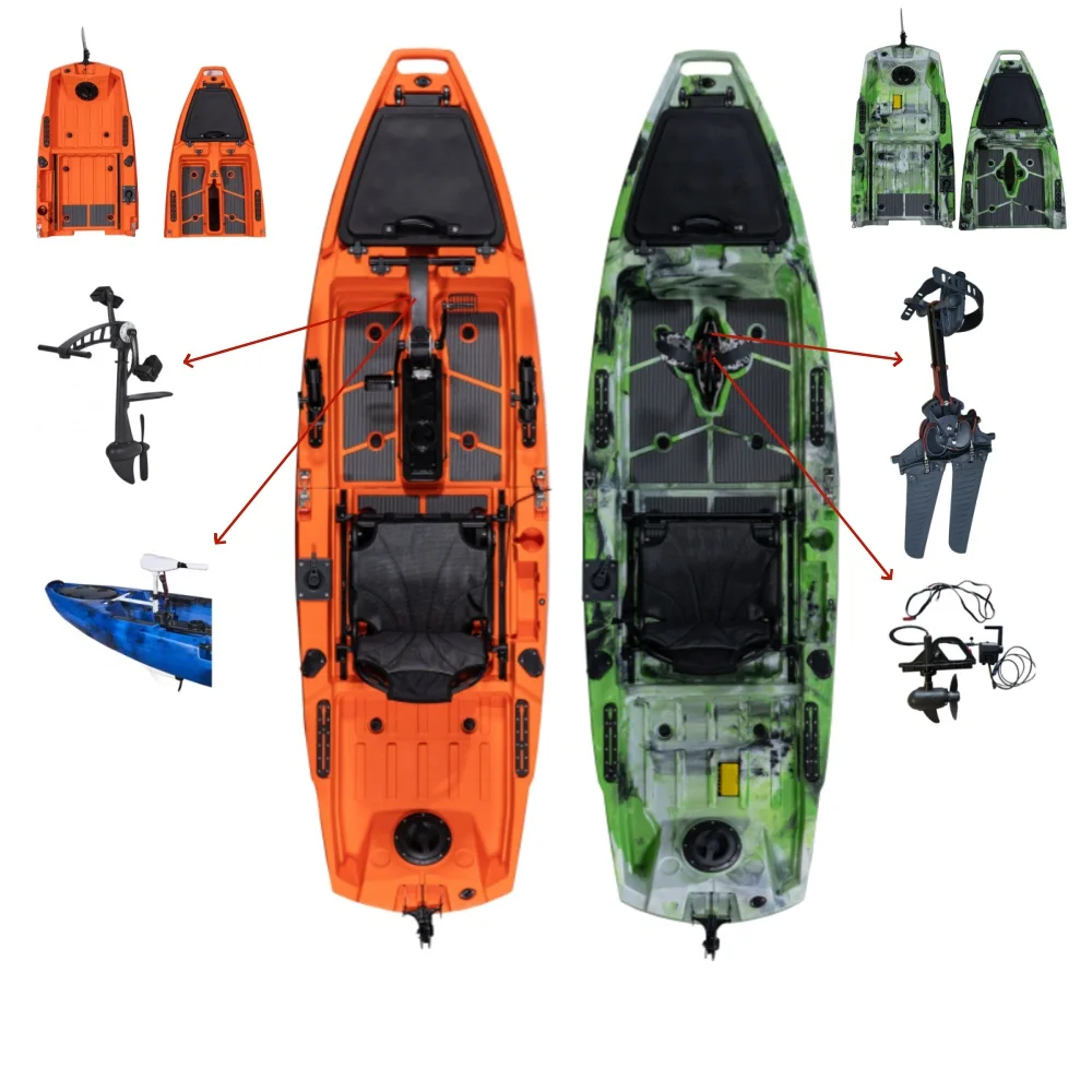 3M Modular Kayak with Detachable HDPE Hull 1 Person Durable PC Canoe Kayak Fishing Pedal for River Usage Plastic Material
3M Modular Kayak with Detachable HDPE Hull 1 Person Durable PC Canoe Kayak Fishing Pedal for River Usage Plastic Material