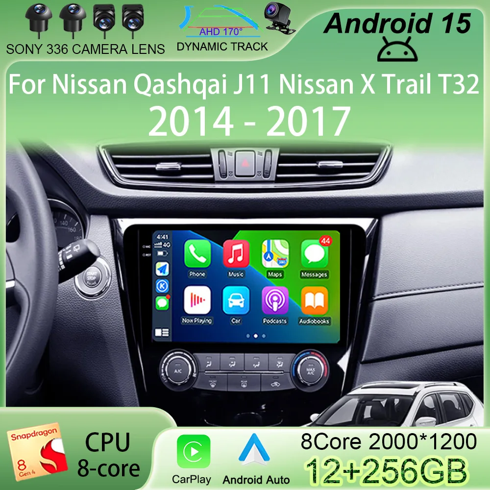 Android 15 For Nissan Qashqai J11 Nissan X Trail T32 2014 - 2017 2Din Stereo Autoradio Carplay Car Radio Multimedia Video Player
Android 15 For Nissan Qashqai J11 Nissan X Trail T32 2014 - 2017 2Din Stereo Autoradio Carplay Car Radio Multimedia Video Player