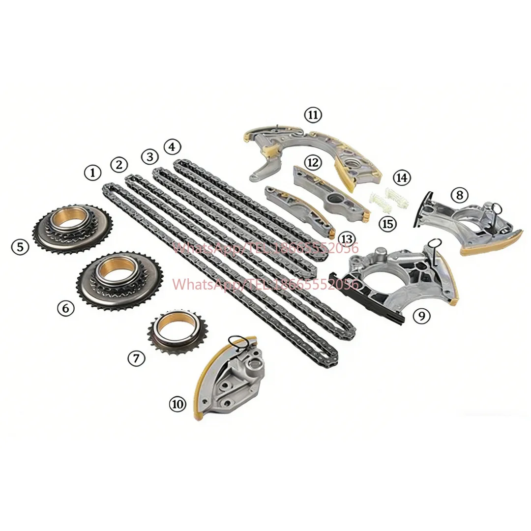 For Au di EA825 4.0T 2012-2018 Engine Timing Chain Repair Kit Overhaul Kit
For Au di EA825 4.0T 2012-2018 Engine Timing Chain Repair Kit Overhaul Kit