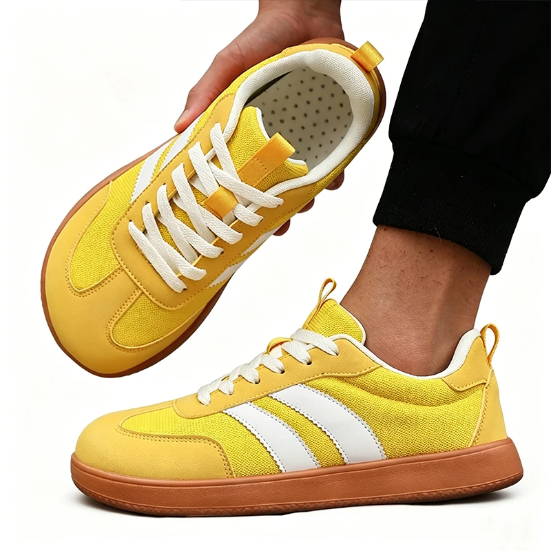 Women's Wide Foot Sports Shoes, German Training Shoes Trendy Shoes Minimalist Retro Fashion Breathable Mesh Casual Walking Shoes
Women's Wide Foot Sports Shoes, German Training Shoes Trendy Shoes Minimalist Retro Fashion Breathable Mesh Casual Walking Shoes