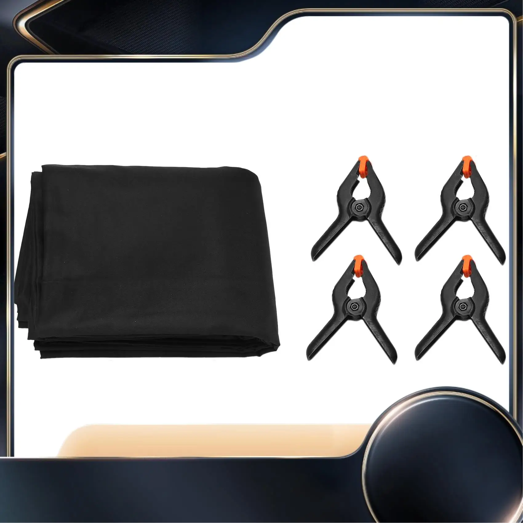 Photography Background With 4 Clamps 2X3 Meter/7X10 FT Photography Background Foldable For Portrait Photo Studio-N34R
Photography Background With 4 Clamps 2X3 Meter/7X10 FT Photography Background Foldable For Portrait Photo Studio-N34R
