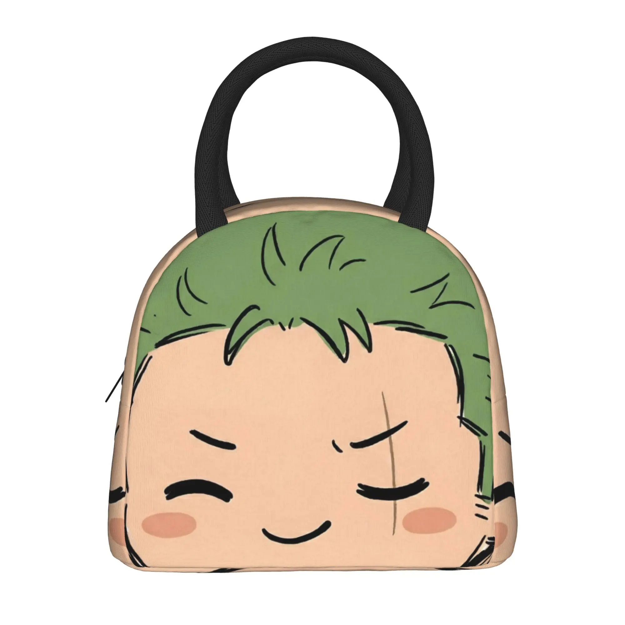 Cute Roronoa Zoro Moss Green Hair Anime Doodle Lunch Bag One Piece Retro Lunch Box Portable Tote Food Bags For Men Cooler Bag
Cute Roronoa Zoro Moss Green Hair Anime Doodle Lunch Bag One Piece Retro Lunch Box Portable Tote Food Bags For Men Cooler Bag