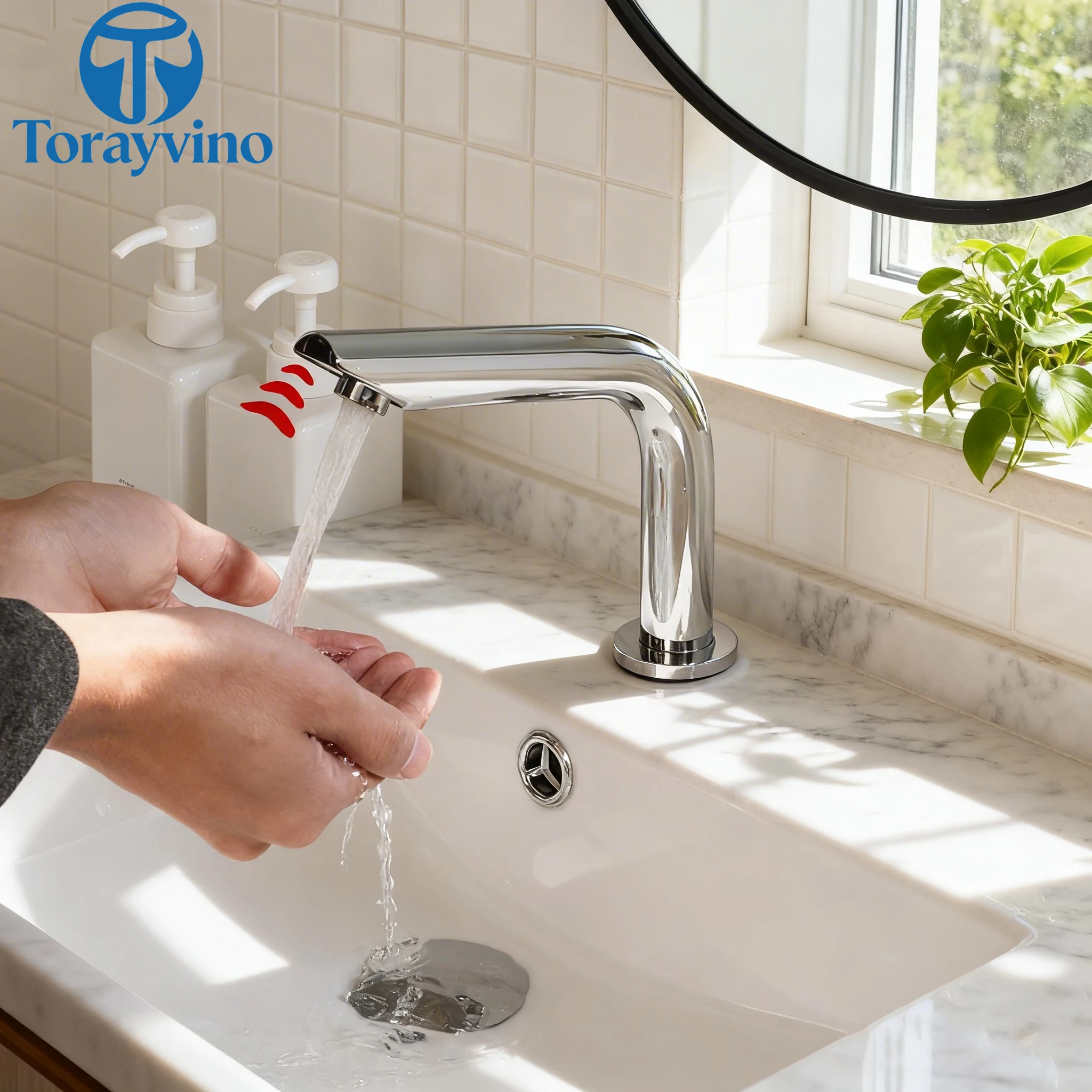 Torayvino Bathroom Black Sensor Accessories Faucet Touchless Hot Water Mixer Automatic Faucets And Ainks Inductive Washbasin
Torayvino Bathroom Black Sensor Accessories Faucet Touchless Hot Water Mixer Automatic Faucets And Ainks Inductive Washbasin