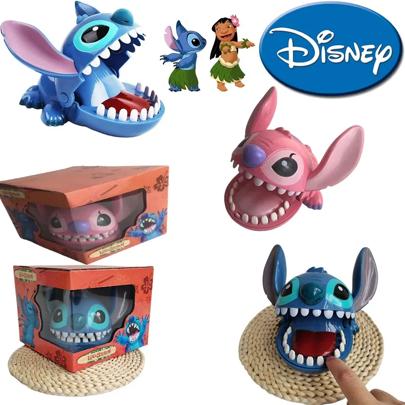Disney Stitch Finger Bite Game Anime Characters Fun Crocodile Mouth Dentist Teeth Push Game Model Birthday Gift Children's Toys
Disney Stitch Finger Bite Game Anime Characters Fun Crocodile Mouth Dentist Teeth Push Game Model Birthday Gift Children's Toys